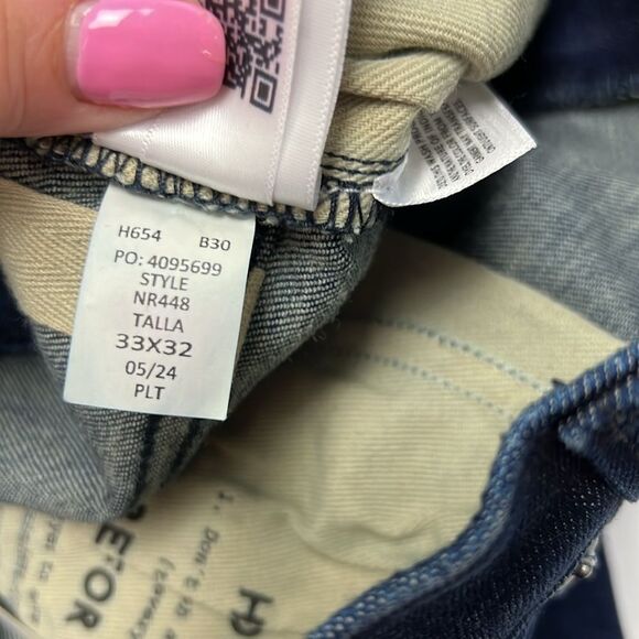 Madewell nr448 Slim Jeans: Airy Stretch Denim Edition 33/32 NWT - Picture 12 of 12